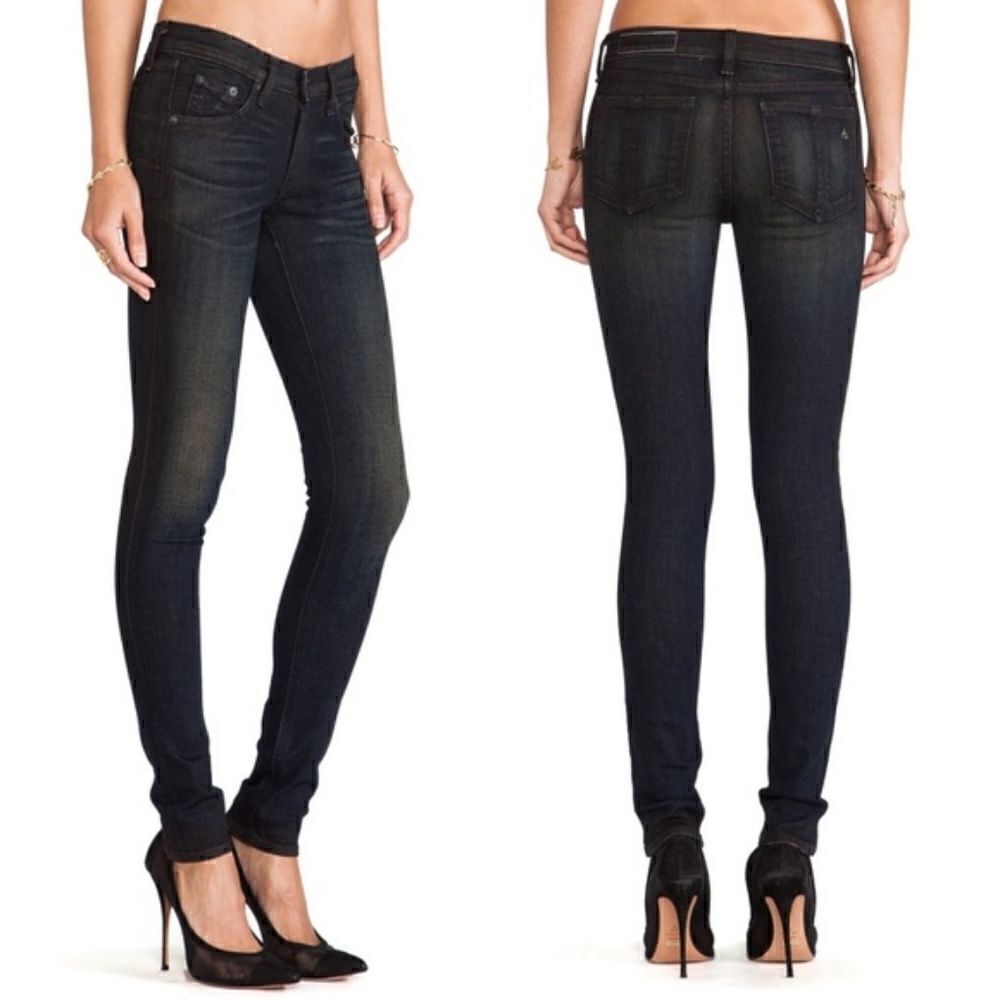 Rag & bone midrise skinny jeans in Wakefield 29"